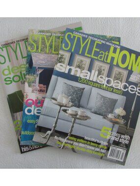 Vintage Style At Home Magazines - 2006